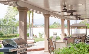 Elitewood Solid Patio Cover in Orange County, CA