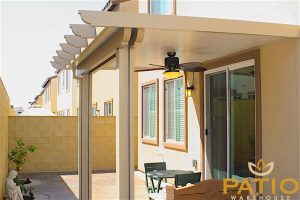 Elitewood Solid Patio Cover in Orange County, California