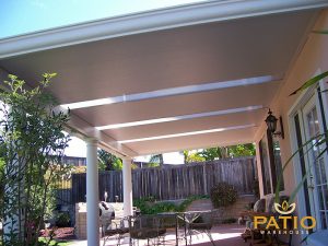 Elitewood Solid Patio Cover in The OC of California