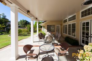 Elitewood Solid Patio Cover in Orange County, California