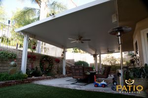 Elitewood Solid Patio Cover in Orange County, California