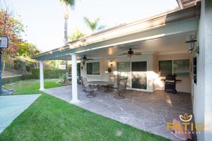 Orange County, California Elitewood Solid Patio Cover