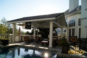 Elitewood Solid Patio Cover in Orange County, California