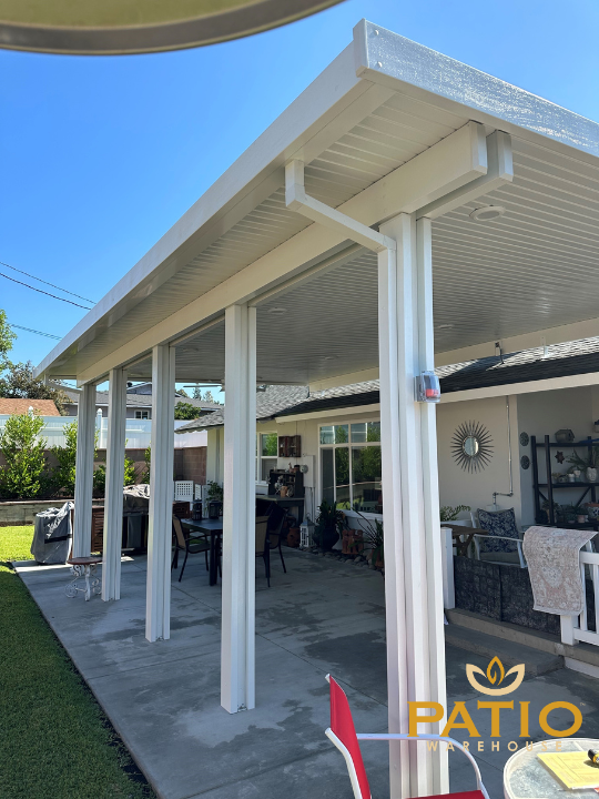 Elitewood Flatpan Patio Covers: All About Aluminum Material, OC & LA