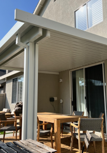 Elitewood Flatpan Patio Covers: All About Aluminum Material, OC & LA