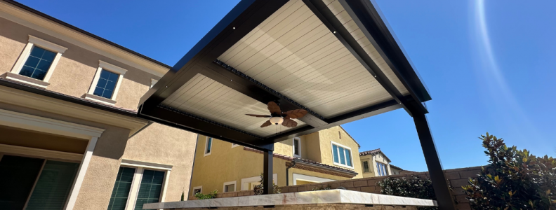 Motorized Louvered Roof System