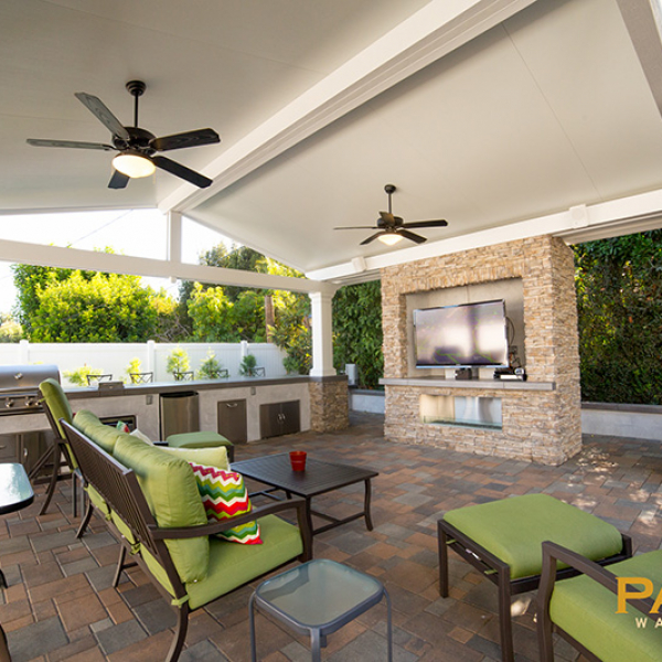 Ranger Roof Solid Patio Cover in Orange County, California