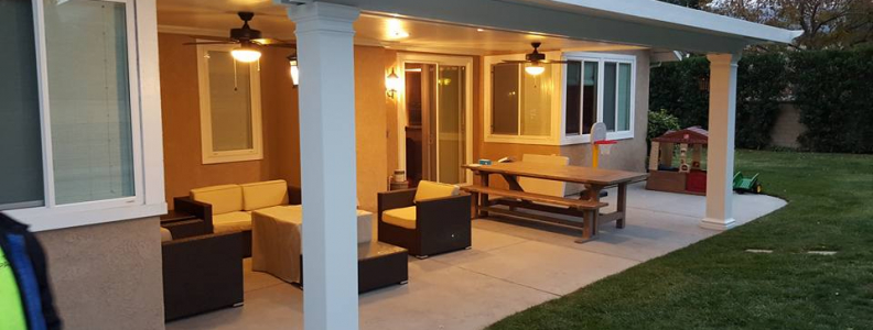 Elitewood Classic Solid Patio Covers in Orange County