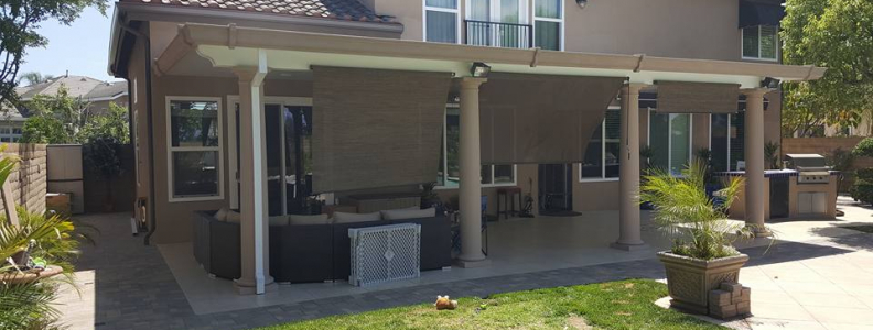 Solid Elitewood Patio Cover in OC